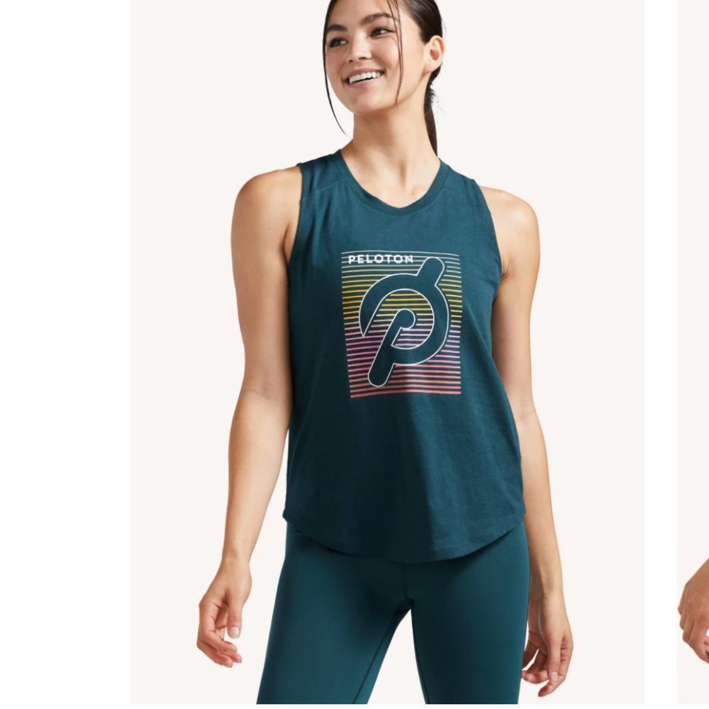 PELOTON Studio Scoop Tank Size M Brand New With Tags